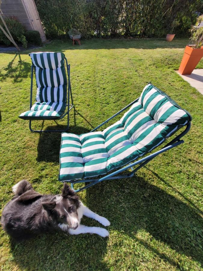 Sweet Omaha Belle Maison Recente Lumineuse Et Cosy Bien Equipee Jardin Clos 15 Mn A Pied Plage Omaha Beach Et Proche De Bayeux & Port En Bessin Saint-Laurent-sur-Mer Bagian luar foto