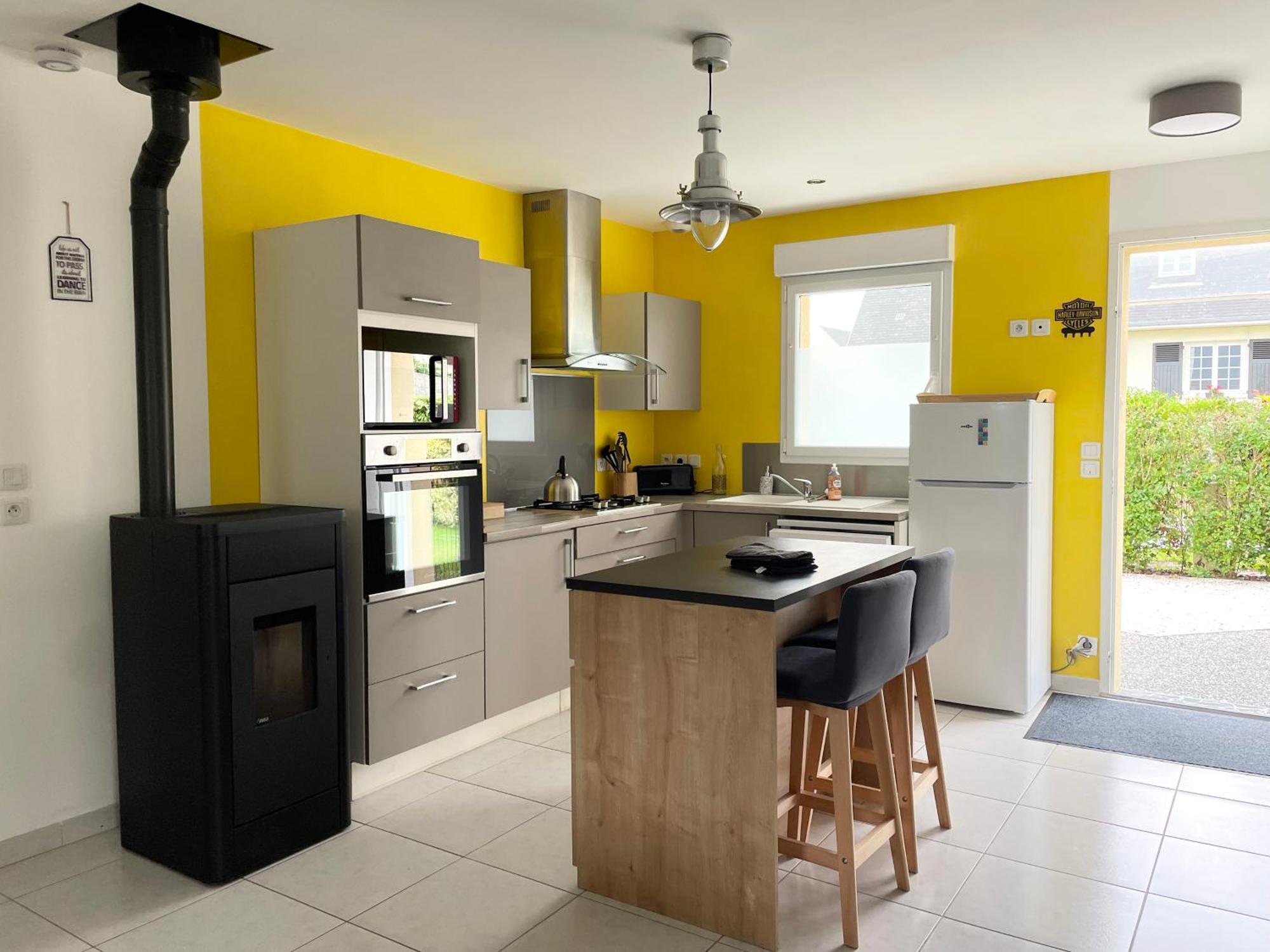 Sweet Omaha Belle Maison Recente Lumineuse Et Cosy Bien Equipee Jardin Clos 15 Mn A Pied Plage Omaha Beach Et Proche De Bayeux & Port En Bessin Saint-Laurent-sur-Mer Bagian luar foto