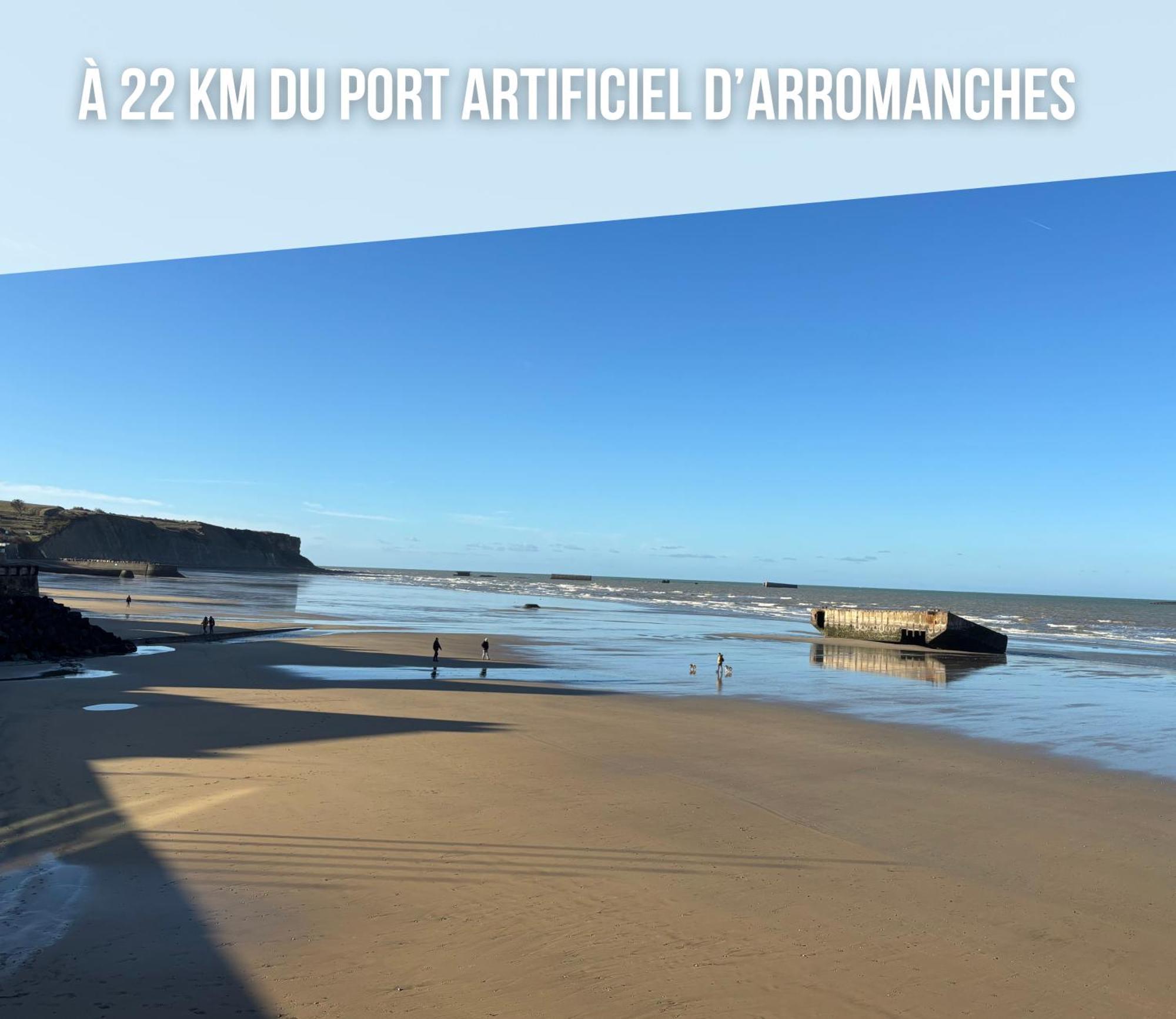 Sweet Omaha Belle Maison Recente Lumineuse Et Cosy Bien Equipee Jardin Clos 15 Mn A Pied Plage Omaha Beach Et Proche De Bayeux & Port En Bessin Saint-Laurent-sur-Mer Bagian luar foto