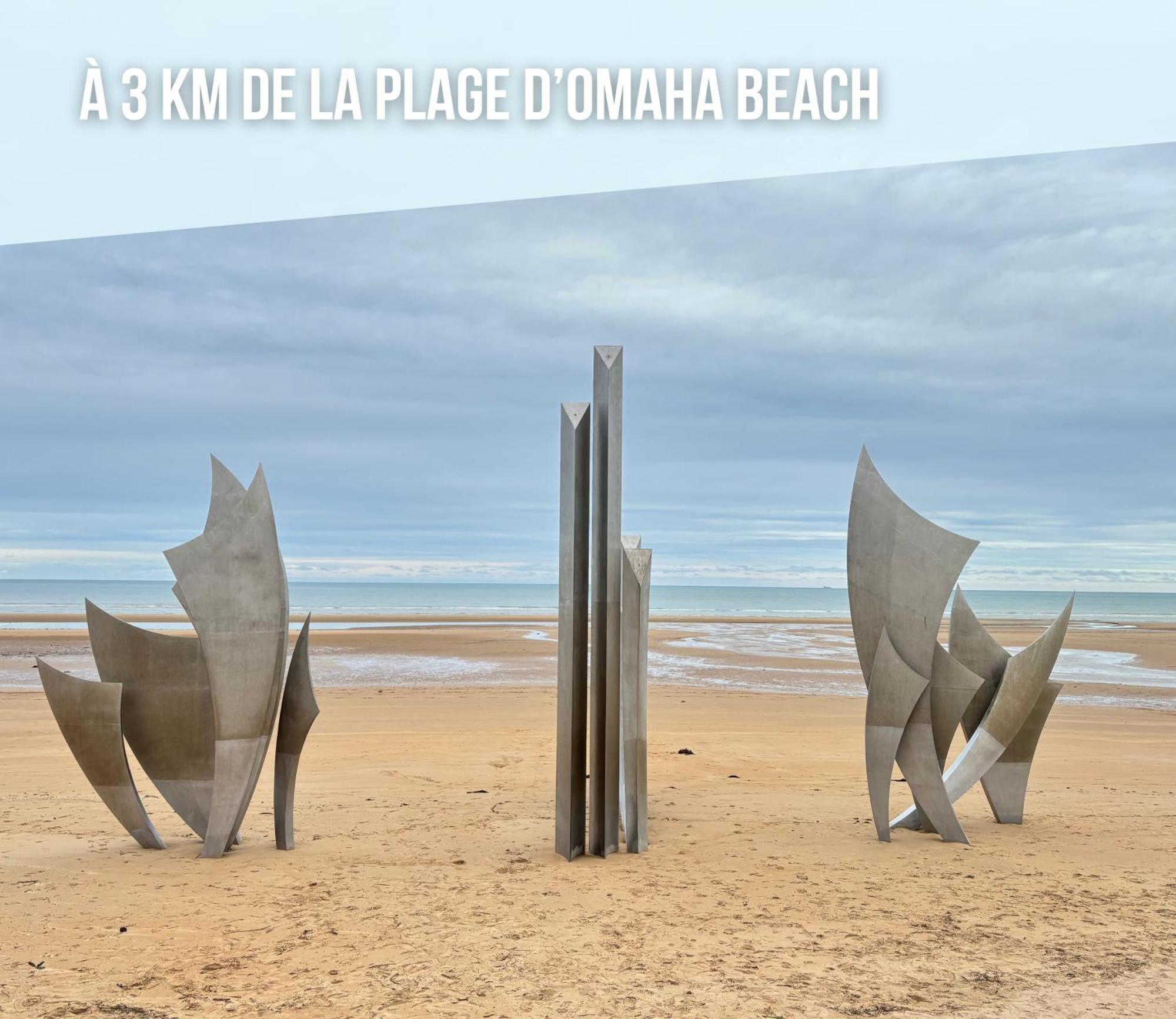 Sweet Omaha Belle Maison Recente Lumineuse Et Cosy Bien Equipee Jardin Clos 15 Mn A Pied Plage Omaha Beach Et Proche De Bayeux & Port En Bessin Saint-Laurent-sur-Mer Bagian luar foto
